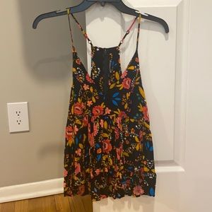 Express high low peplum top - size small